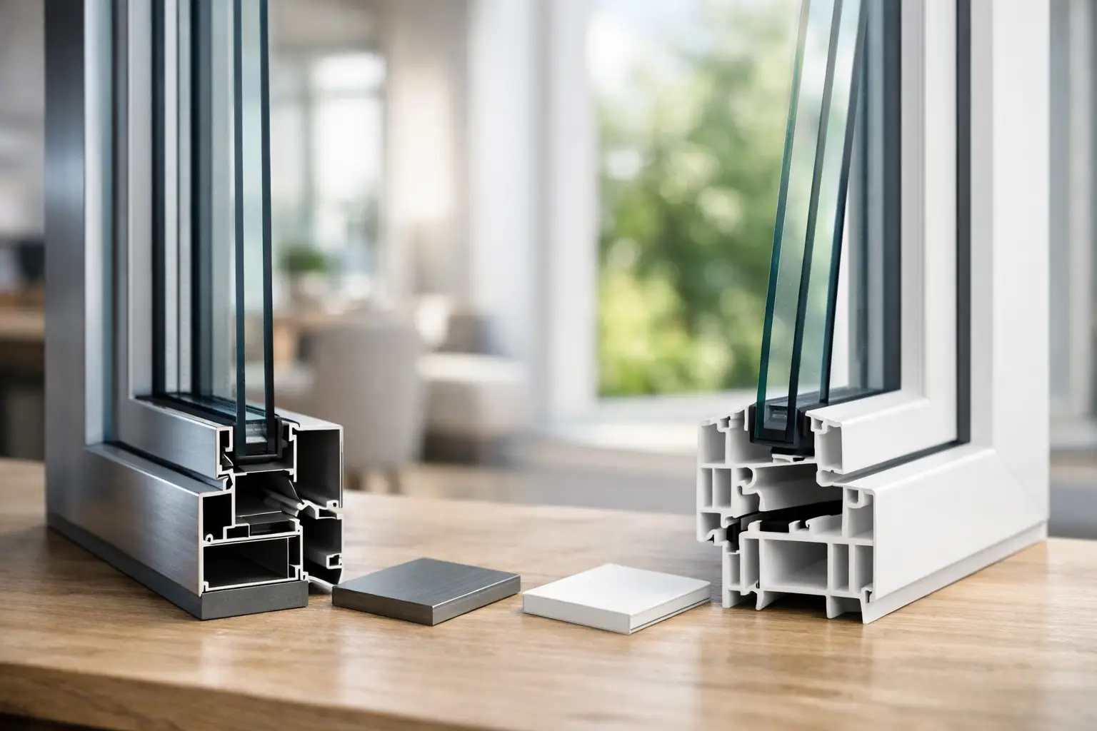 Aluminiumfenster oder Kunststofffenster kaufen?