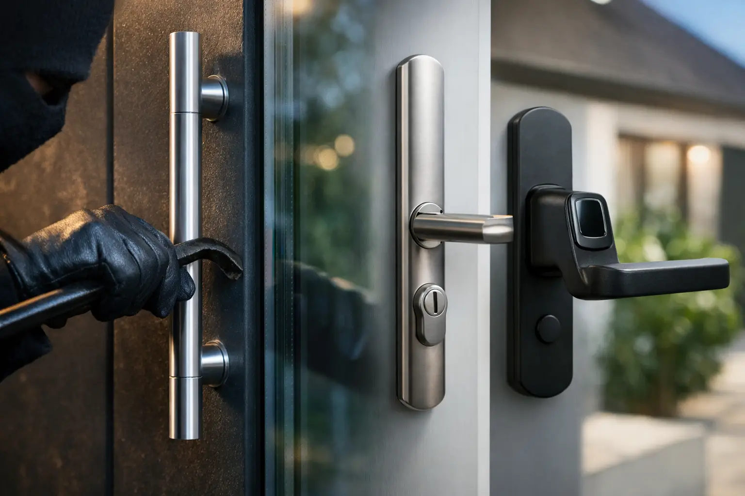 Beste Haustürgriffe gegen Einbruch auswählen