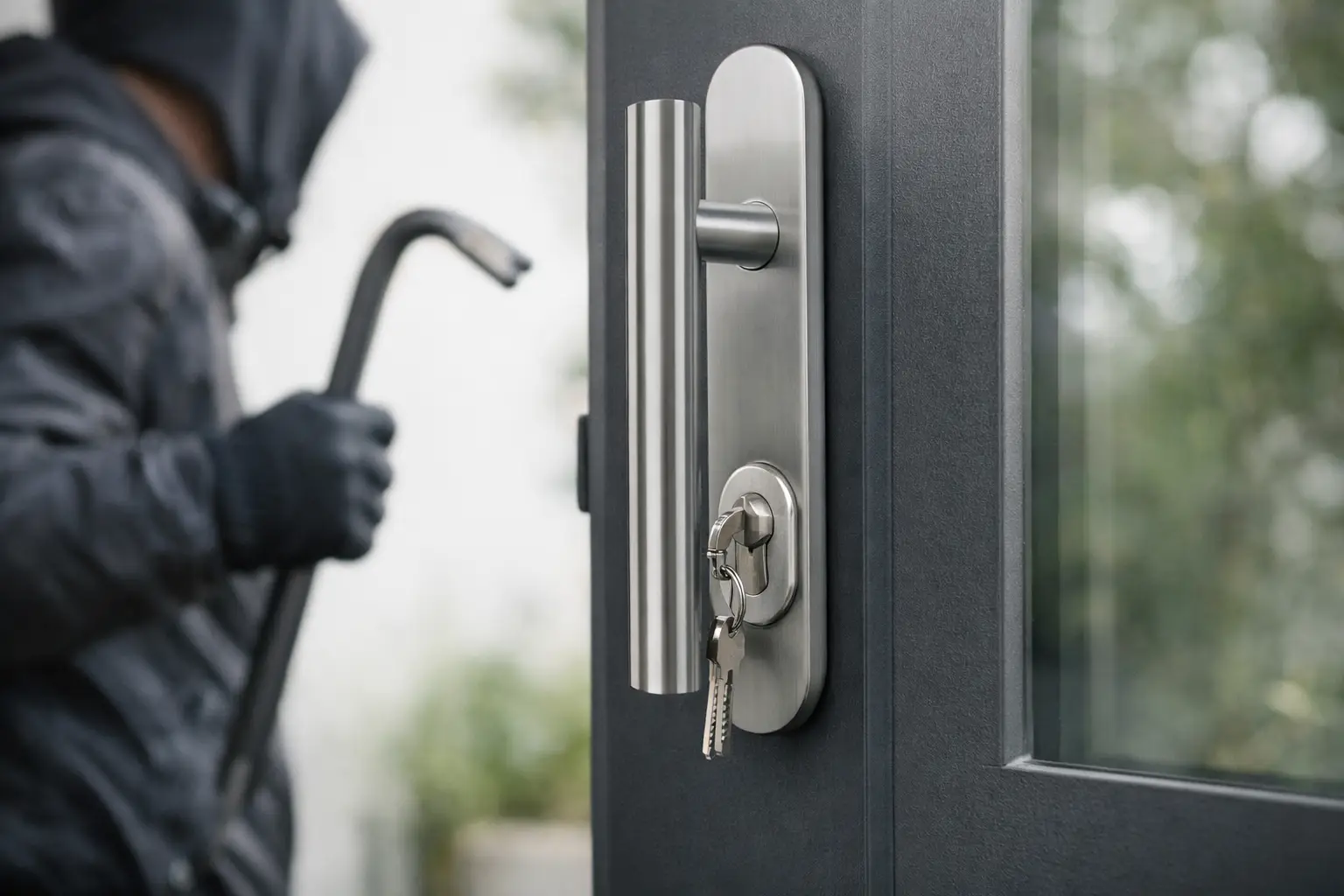 Beste Haustürgriffe gegen Einbruch auswählen