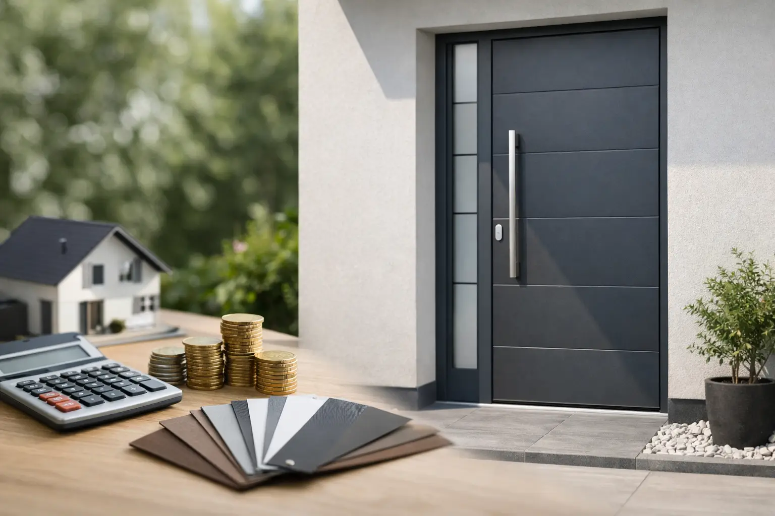 Was kostet eine Aluminium-Haustür im realistischen Marktvergleich?