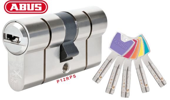 A B U S  P12RPS Zylinder mit 5 Schlüsseln