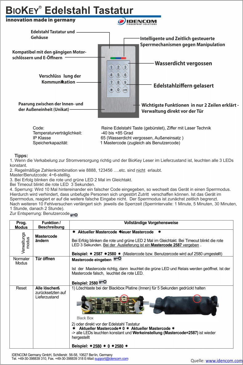 Codetastatur